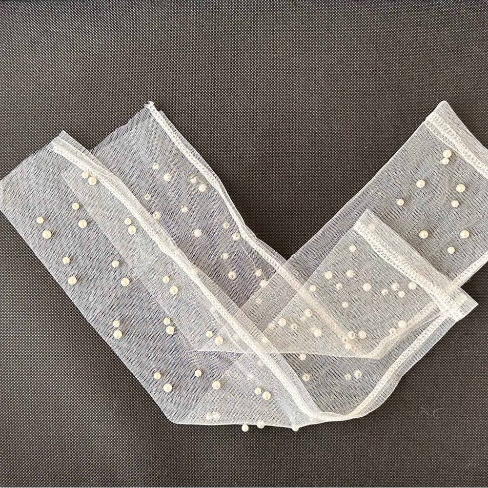 BIRDY GREY PEARL BRIDAL GLOVES